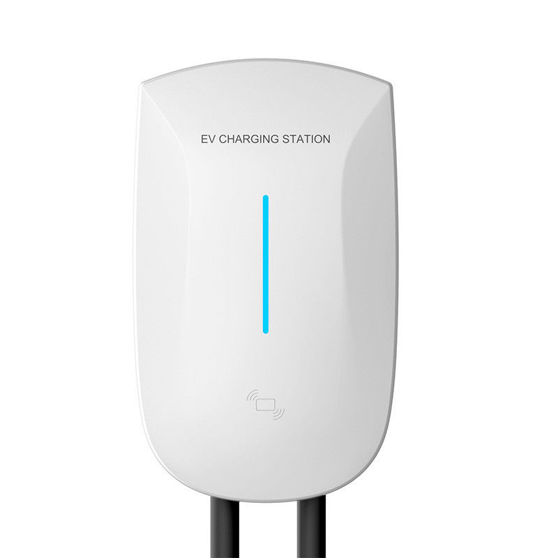 7kw tipo fixado na parede - controle padrão europeu do App do carregador de 2 EV que carrega rapidamente