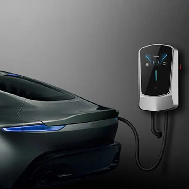 App Control 3 Fase Nível 2 Wall EV Charger Estação de Carregamento Smart Car Home