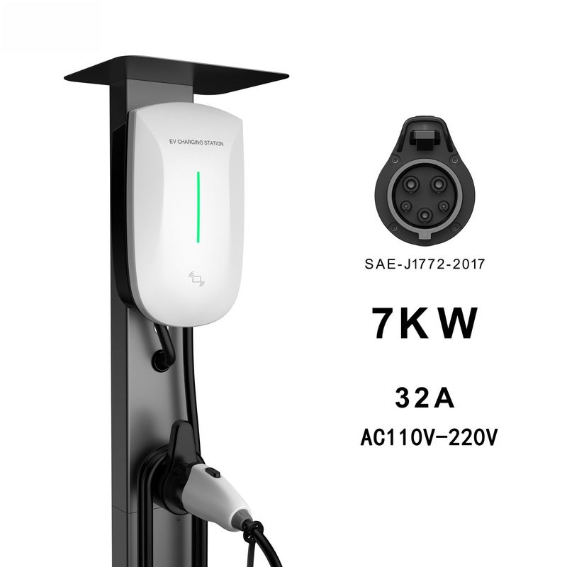 Carregador portátil 240v tipo 1 para carregador de veículos elétricos para Tesla BMW