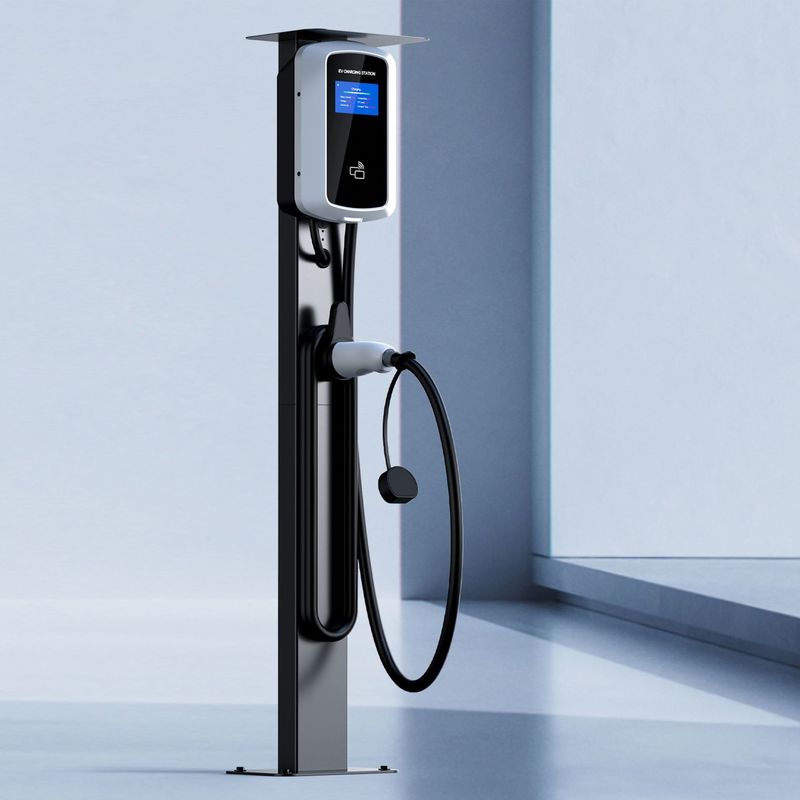 32A 3 estação de carregamento fixada na parede de Bluetooth EV do controle do App da fase para a casa
