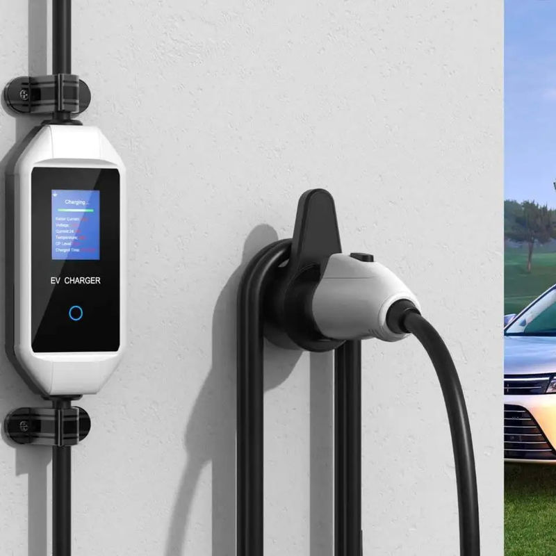 Carregador doméstico de tipo J1772 de nível 2 padrão americano 240V AC Carregador rápido