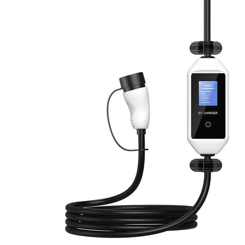 Carregador doméstico de tipo J1772 de nível 2 padrão americano 240V AC Carregador rápido