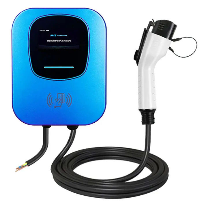 Customize Colores 11kw Carregamento Rápido Estação de Carregamento de Veículos Elétricos Montada na Parede Para Casa