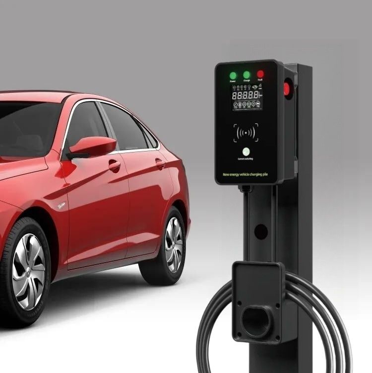 Tipo da proteção da sobrecarga da parede - 1 terno do carregador AC220V da caixa da parede de EV para Tesla Audi BMW