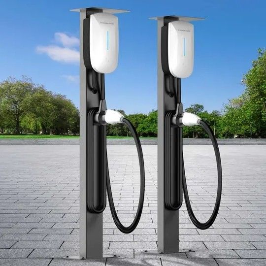 App Control Box 22 Kilowatts Estação de carregamento de veículos elétricos montada na parede para uso doméstico