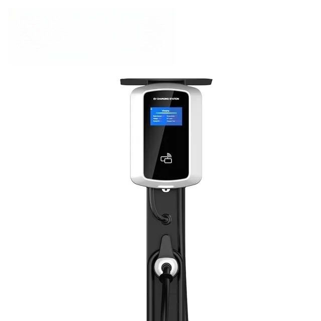 Versão do aplicativo AC 22 Kilowatts Estação de carregamento de veículos elétricos montada na parede OEM carregador de veículos elétricos