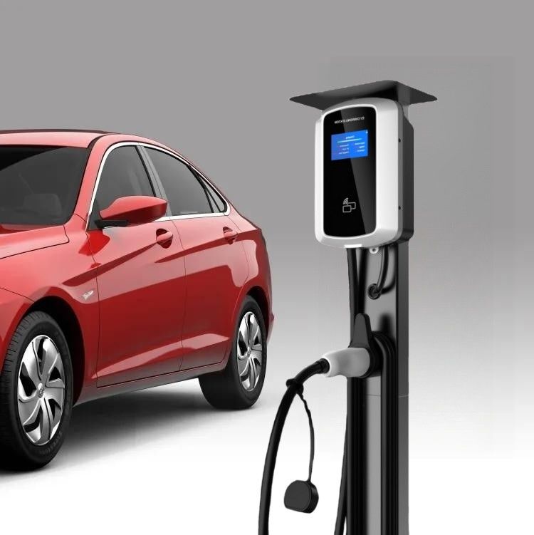 Versão do aplicativo AC 22 Kilowatts Estação de carregamento de veículos elétricos montada na parede OEM carregador de veículos elétricos
