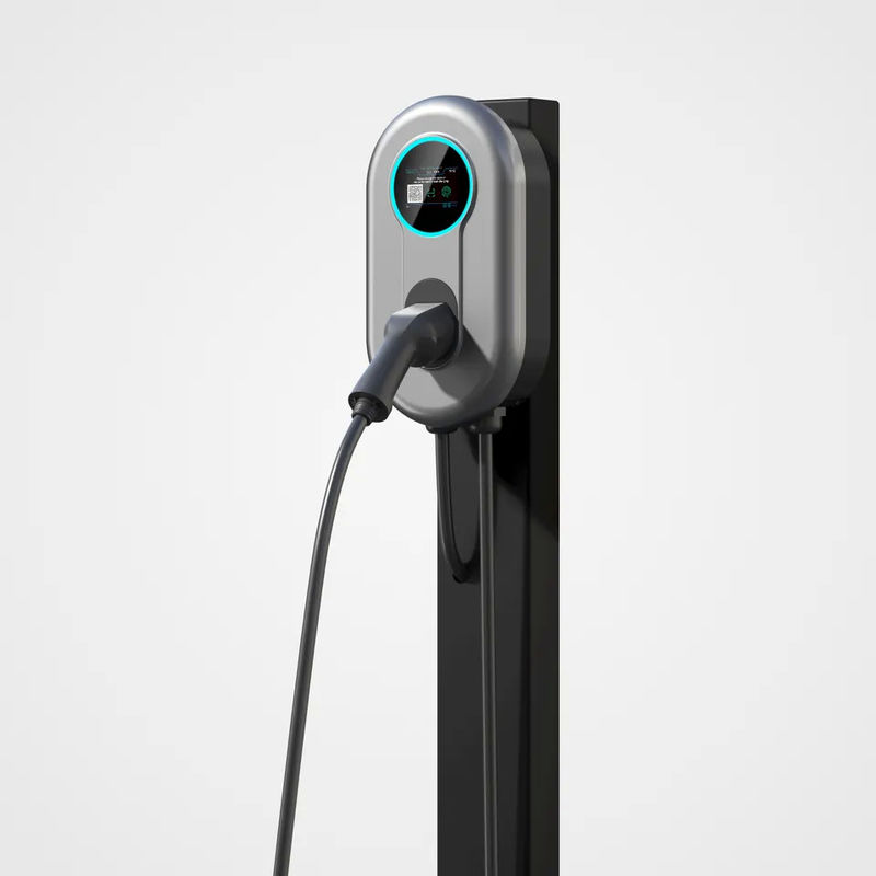 Cartão RFID 11.52kw Carregador EV de fase única Tipo 1 Protecção contra tensão