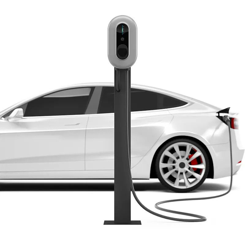 Proteção contra sobrecorrência Bluetooth Tipo 2 Carregador EV 7kw Para carregamento em casa
