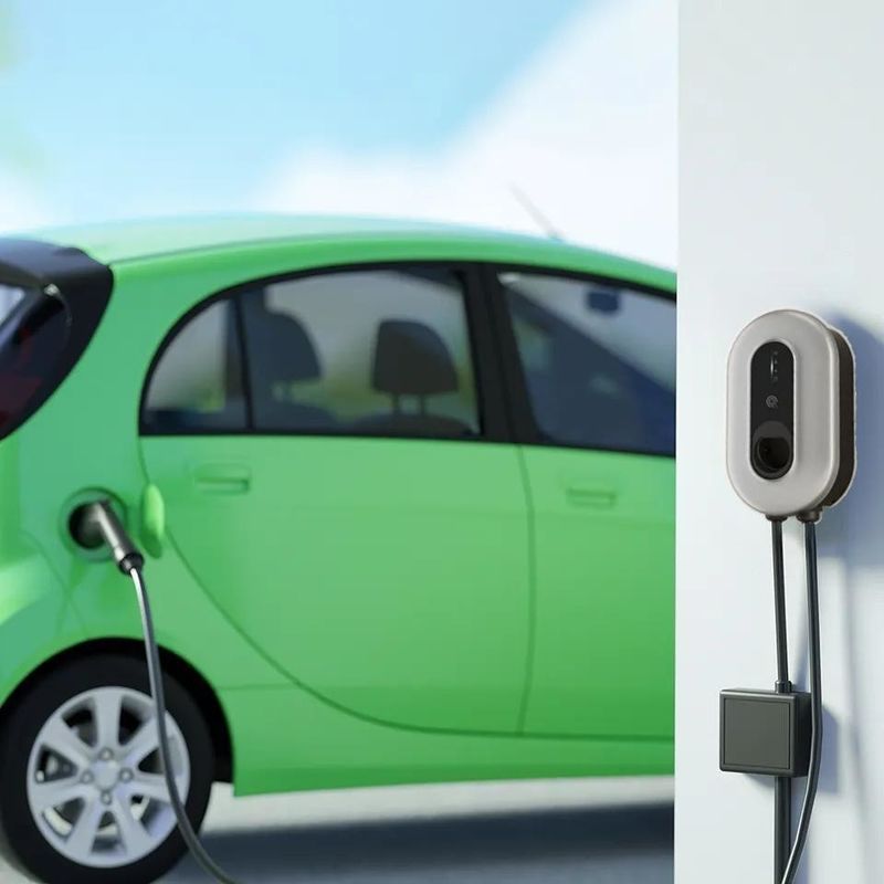 Protecção contra sobrecarga do carregador de veículos elétricos de tipo 2 com arma única de 220 V AC