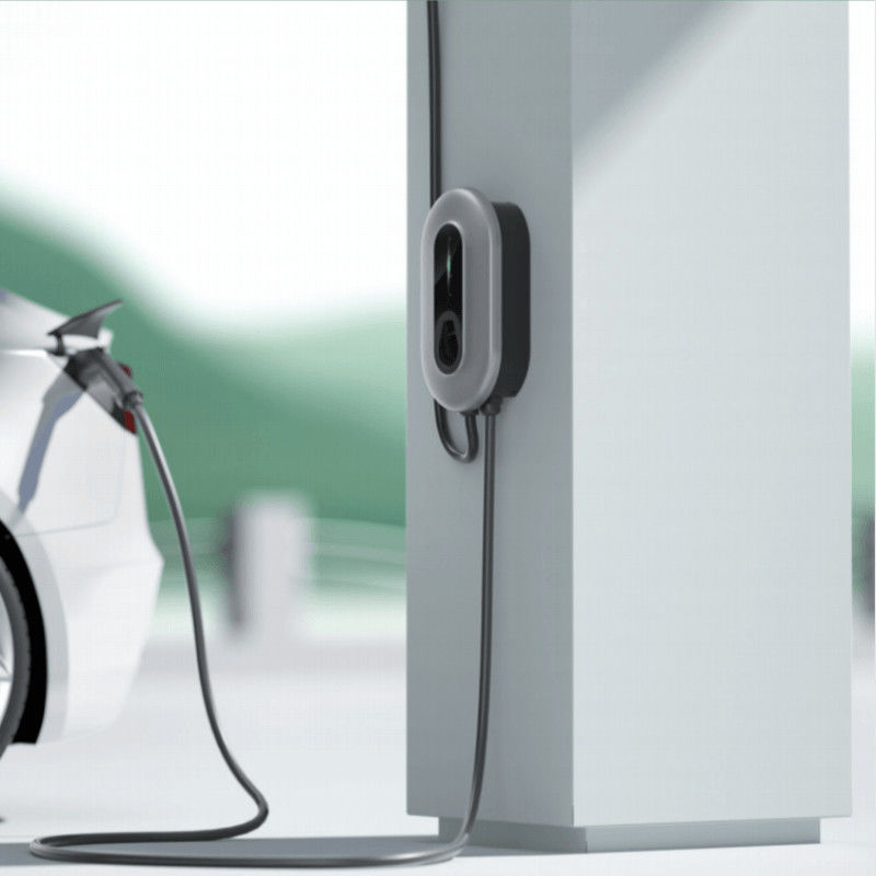 Tipo nivelado portátil da arma 50A do controle do App único 1 - carregador de 2 EV com certificado do CE