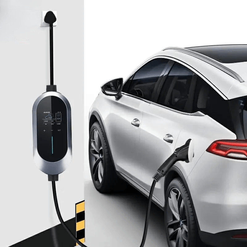 230V ECO 3 fixa o botão do toque carregador rápido da C.A. de 7,2 quilowatts sobre a proteção da carga