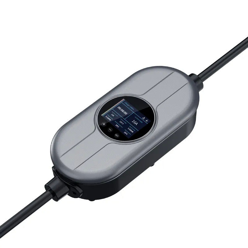 Plug and Charge SAE J1772 Plug 240V Estação de Carregamento EV Portátil Cable personalizado