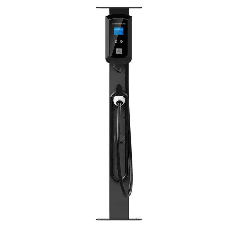 Carregador de tipo 2 de 3 fases montado na parede para veículos elétricos para uso doméstico e comercial