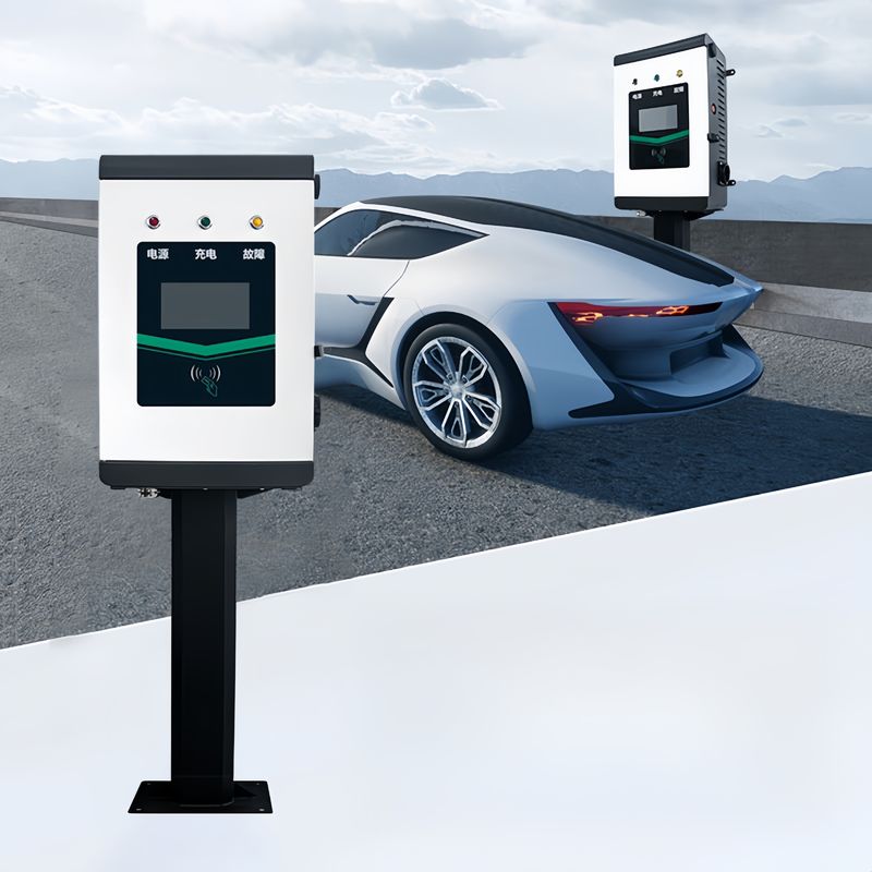 GB/T Estação de carregamento de corrente contínua de 40 kW montada na parede para uso doméstico