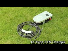 Estação de carregamento fixada na parede do cartão EV do furto da caixa da casa 22kw da C.A. com App