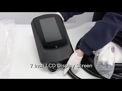 Estação de carregamento fixada na parede personalizada padrão da tela 7kw EV de Amerian para a casa