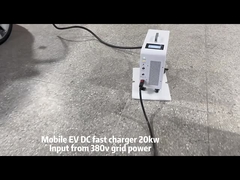 20 Kilowatts EV DC Cable de Carregamento 4,3 '' tela DC carregador rápido V2V