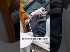 CCS V2L padrão americano Soquete multifunção de descarga externa EV de arma de carregamento